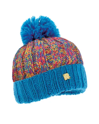 Bonnet grosse maille, Bleu - Vente de bonnets en laine - Toutacoo.