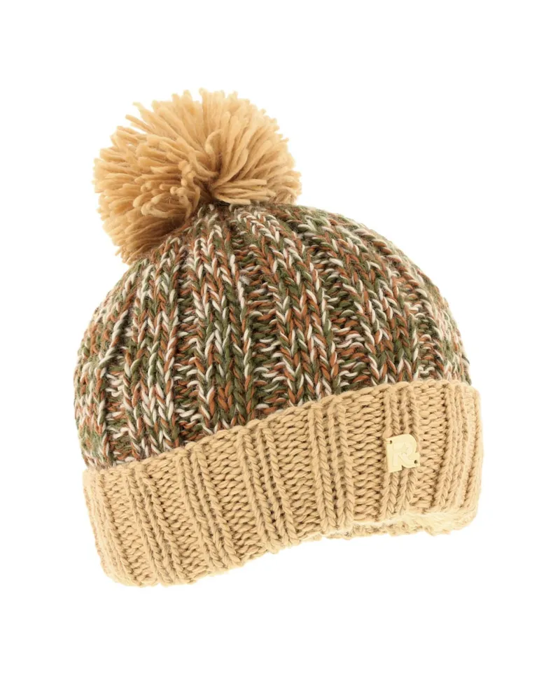 Bonnet grosse maille, Beige - Vente de bonnets en laine - Toutacoo.