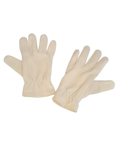 Gants en polaire, Ivoire - Gants femme - Toutacoo.