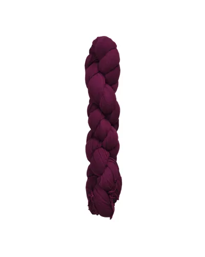 Chèche prune XXL torsadé - Toutacoo.