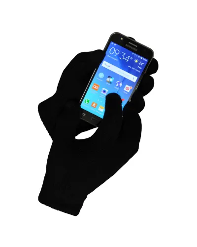 Gants tactiles en cachemire Smartphone et tablette - Vente de gants en laine - TOUTACOO.