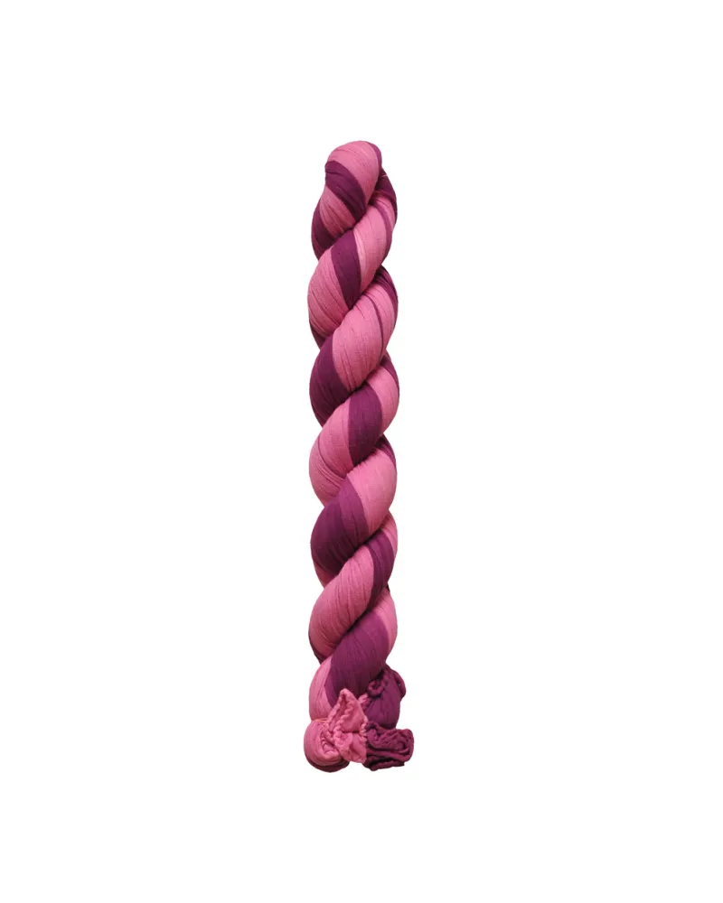 Cheche bicolore, chèche rose violet, TOUTACOO.