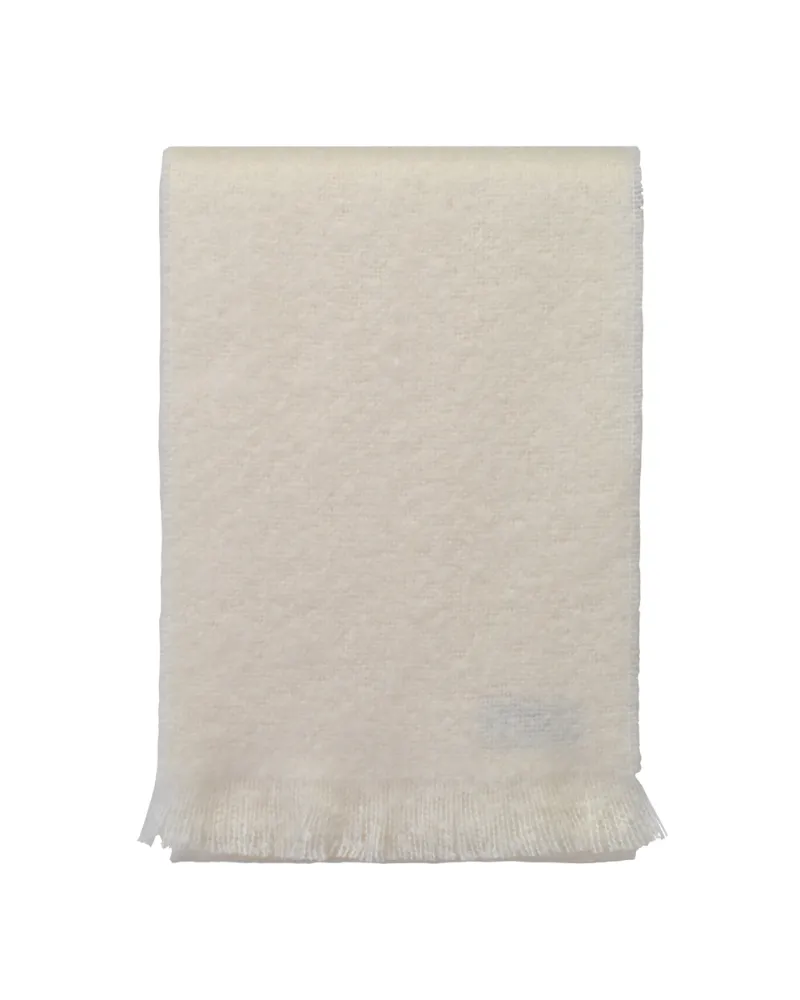 Echarpe écrue mohair, Vente d'écharpes en laine, Toutacoo.