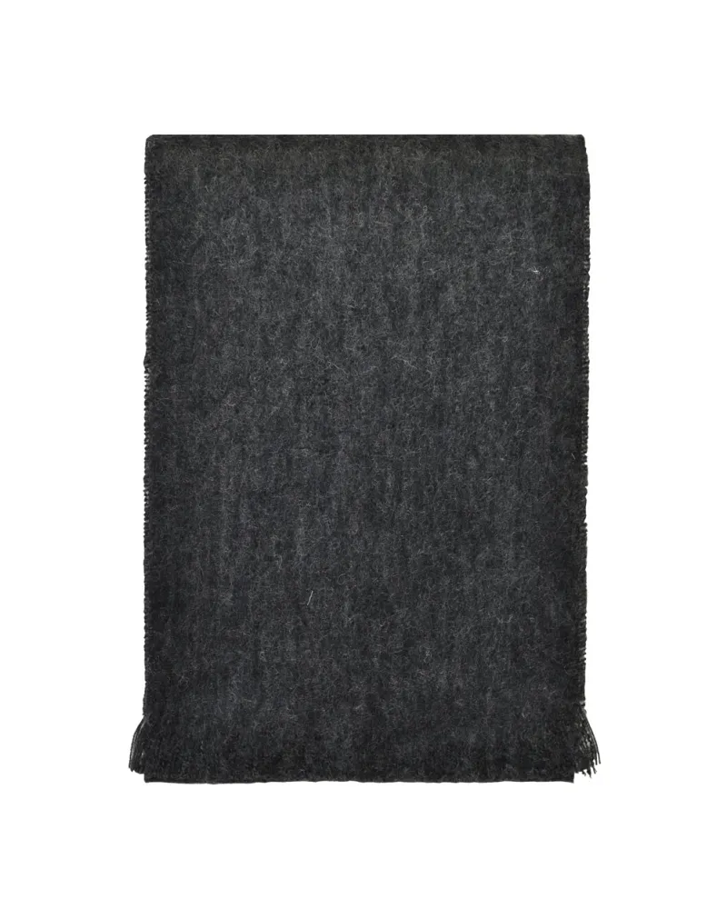 Echarpe anthracite mohair, Vente d'écharpes en laine, Toutacoo.