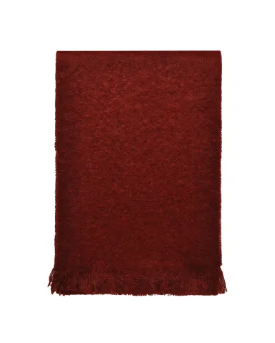 Echarpe bordeaux mohair, Vente d'écharpes en laine, Toutacoo.