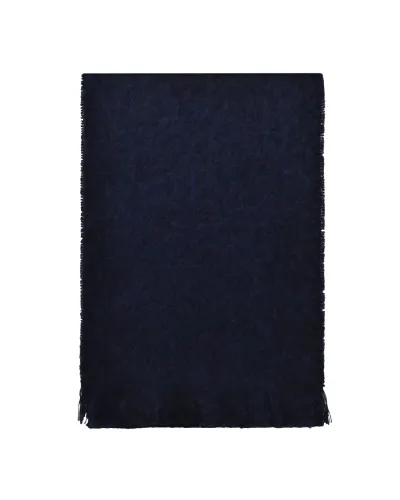 Echarpe bleu marine mohair, Vente d'écharpes en laine, Toutacoo.