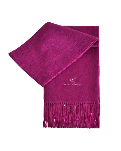 Echarpe en alpaga violette, Vente en ligne sur Toutacoo.