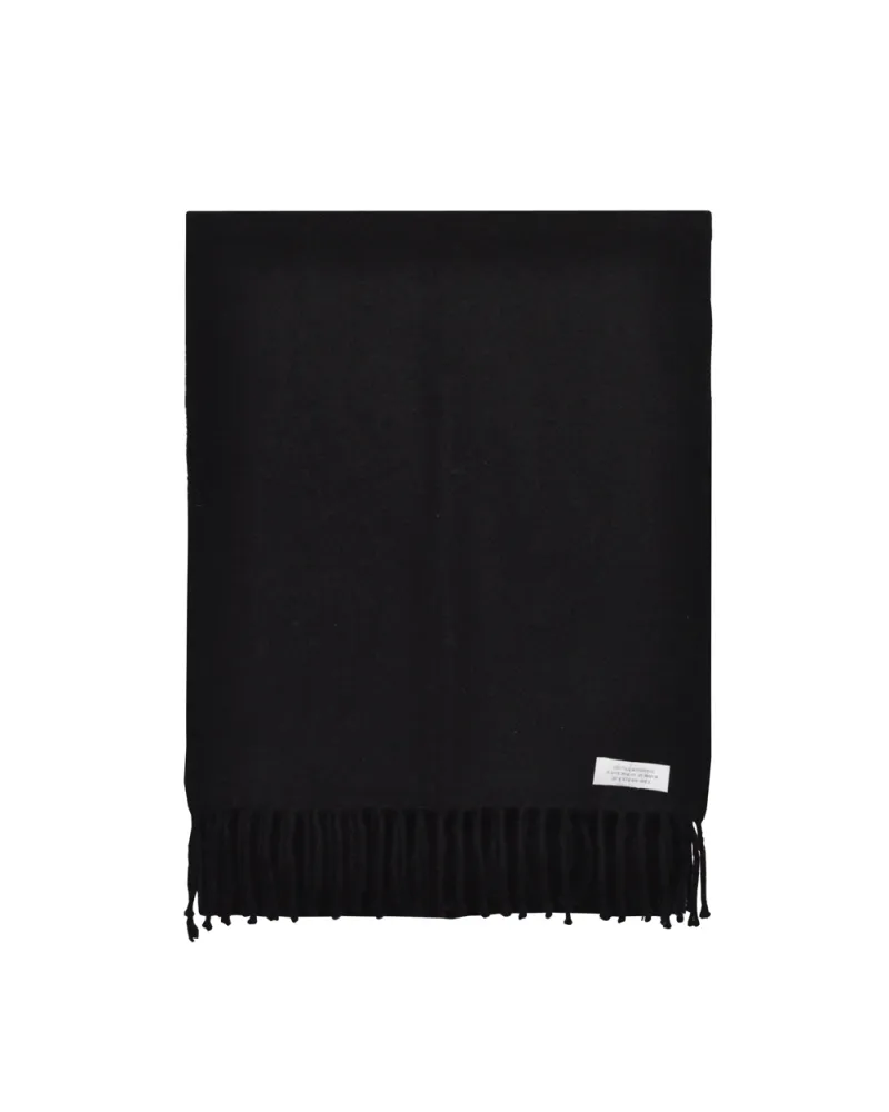 Echarpe en cachemire noire, écharpe noire, Toutacoo.
