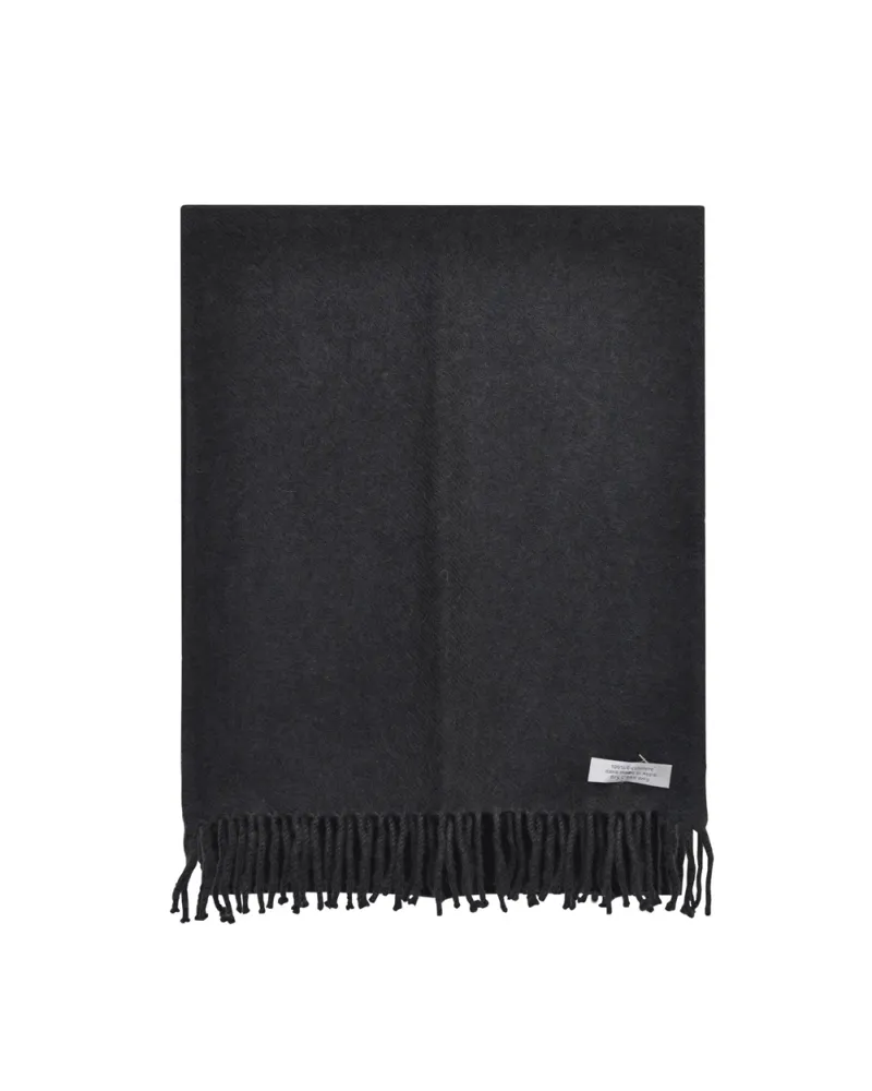 Echarpe en cachemire anthracite, écharpe anthracite, Toutacoo.