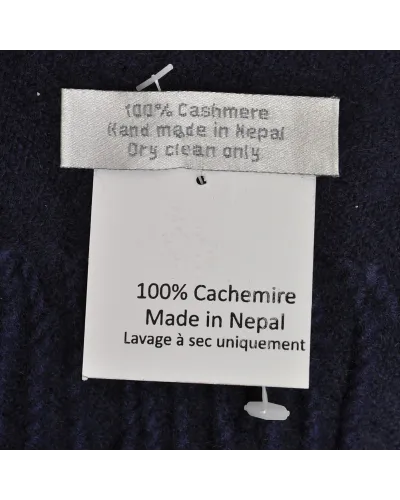 Echarpe en cachemire anthracite, écharpe anthracite, Toutacoo.
