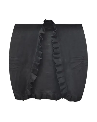 Poncho polaire noir, vente ponchos femme, Toutacoo.