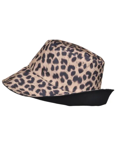 Capeline léopard - Vente de chapeau imperméable - Toutacoo.