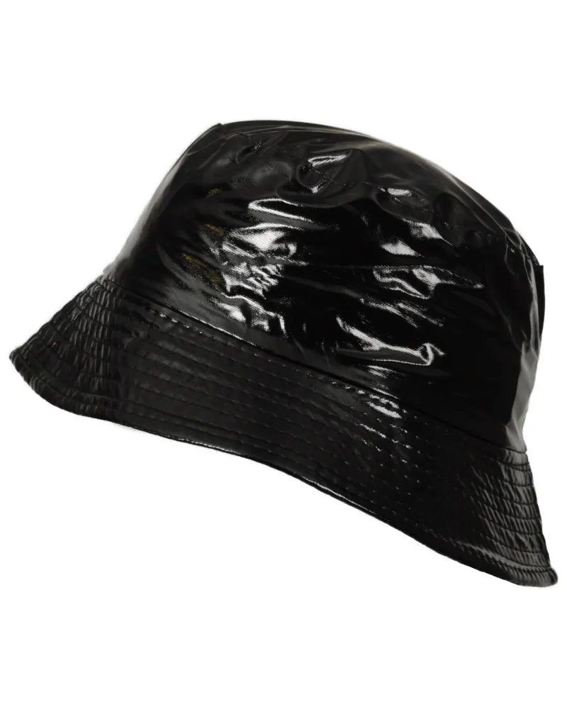 Bob vinyle noir uni- Vente de bob imperméable - Toutacoo.