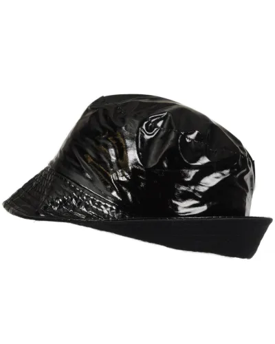 Bob vinyle noir uni- Vente de bob imperméable - Toutacoo.