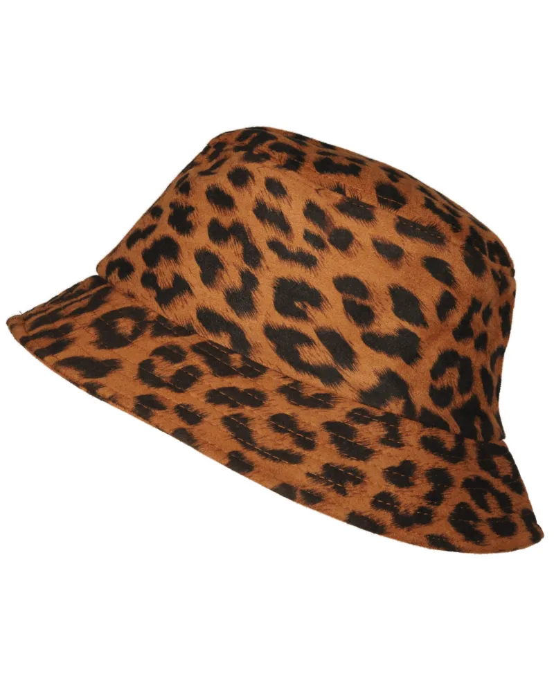Chapeau impression léopard - Vente de chapeau imperméable - Toutacoo.