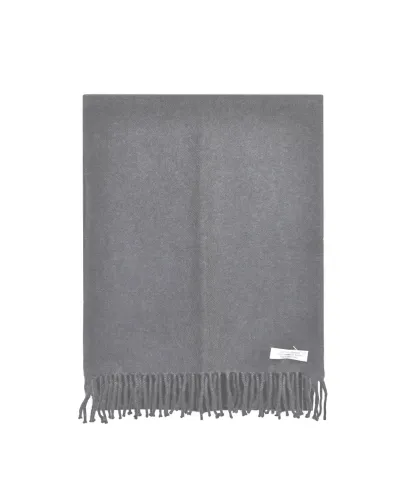 Echarpe en cachemire grise, écharpe anthracite, Toutacoo.