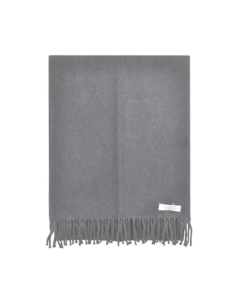 Echarpe en cachemire grise, écharpe anthracite, Toutacoo.