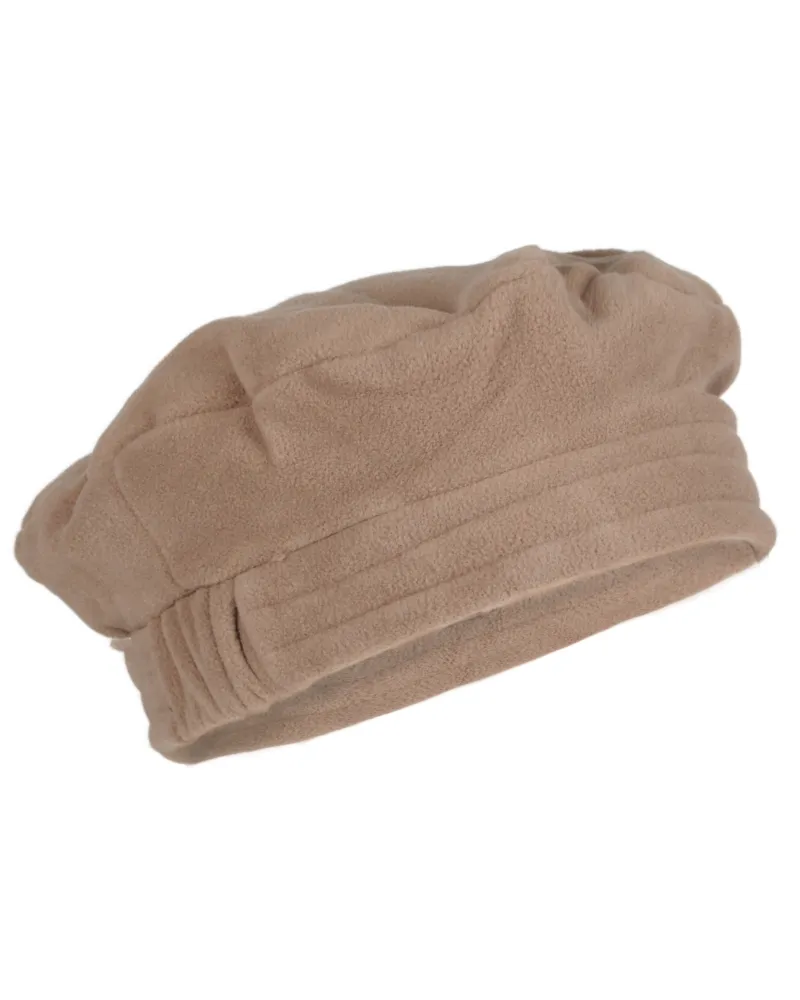 Béret polaire taupe - Vente de chapeau imperméable - Toutacoo.