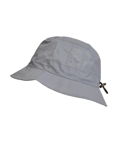 Bob, chapeau de pluie imperméable gris clair réglable - Vente de bob imperméable - Toutacoo.