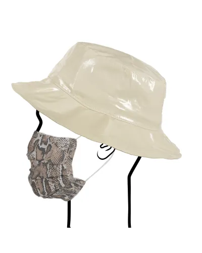 Capeline imperméable beige - Vente de chapeau imperméable - Toutacoo