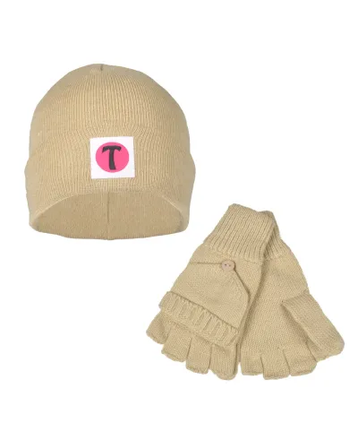 Set Bonnet et Gants Tactiles en laine