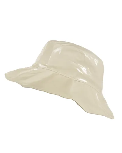 Chapeau de pluie, Capeline, beige - Vente de chapeau imperméable - Toutacoo.