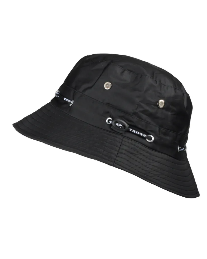 Bob été, Noir - Vente de chapeau de soleil - Toutacoo.