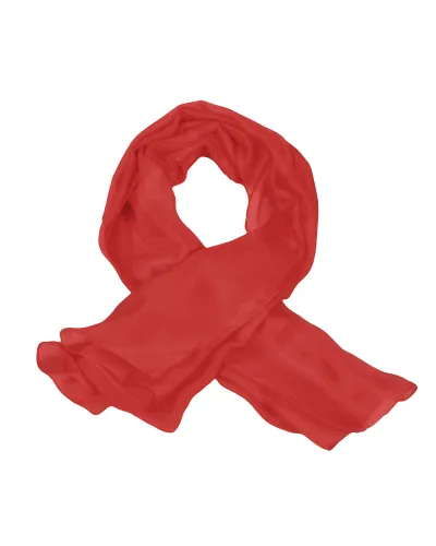 Foulard carré de soie rouge - Expédition sous 48H - Toutacoo.