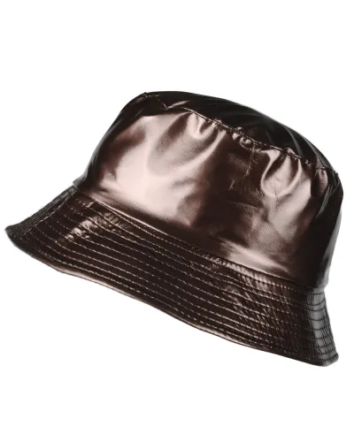 Bronze vinyl rain hat - Waterproof hat sale - Toutacoo.