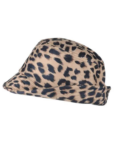 Chapeau impression léopard - Vente de chapeau imperméable - Toutacoo.