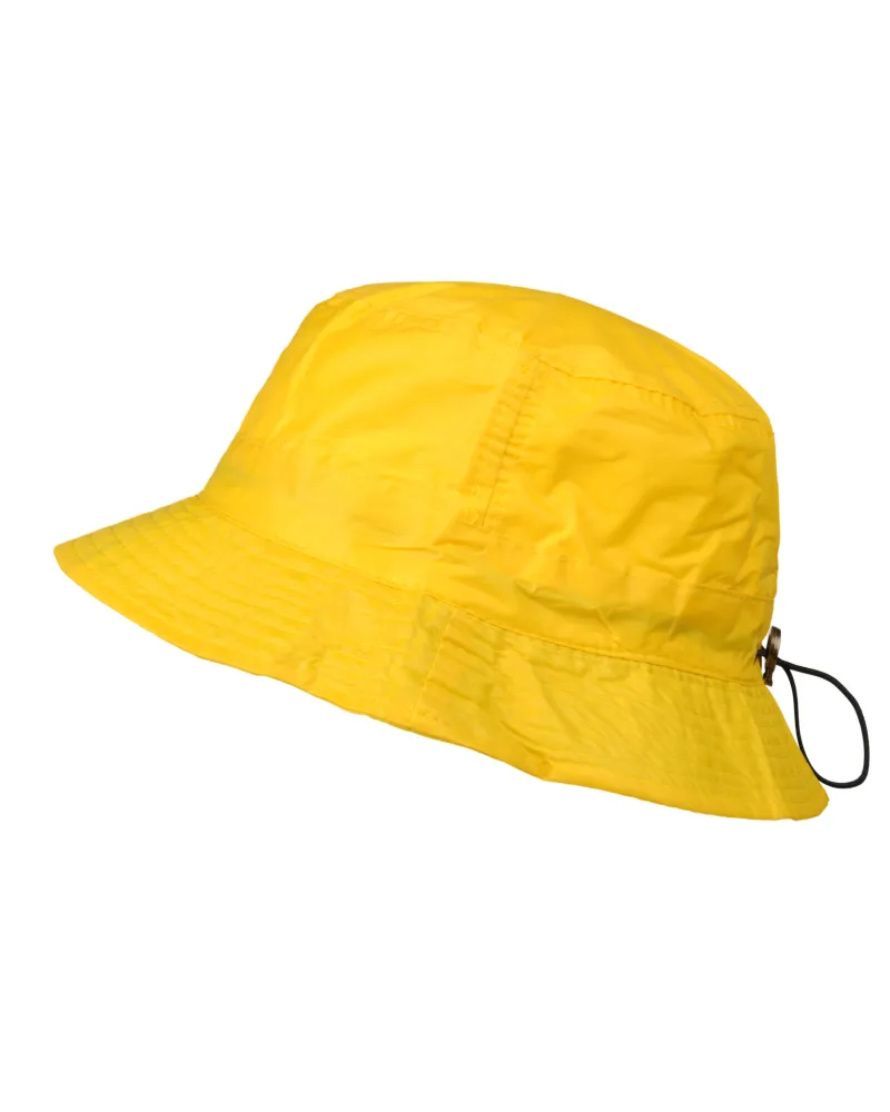 Bob imperméable jaune réglable - Vente de bob imperméable - Toutacoo.