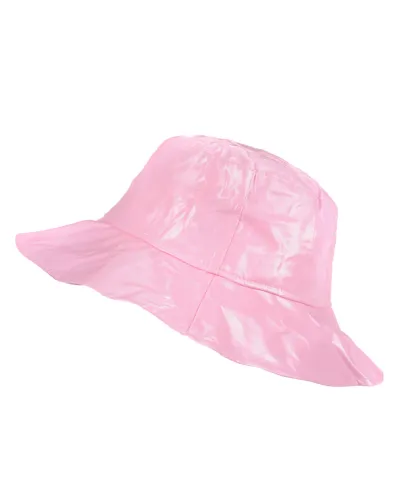 Chapeau de pluie, Capeline rose clair - Vente de chapeaux de pluie imperméables - Toutacoo.
