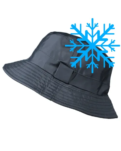 Bob de pluie intérieur polaire, homme, Bleu - Vente de chapeaux imperméables - Toutacoo.