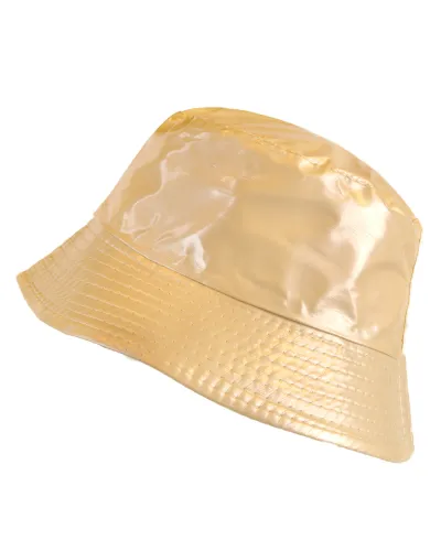 Bob vinyle beige - Vente de bob imperméable - Toutacoo.