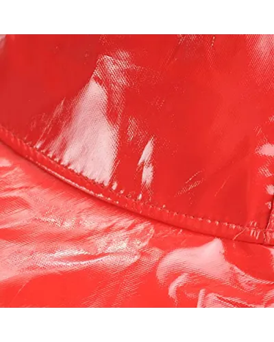 Chapeau de pluie, rouge - Vente de chapeau imperméable - Toutacoo.
