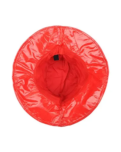 Chapeau de pluie, rouge - Vente de chapeau imperméable - Toutacoo.