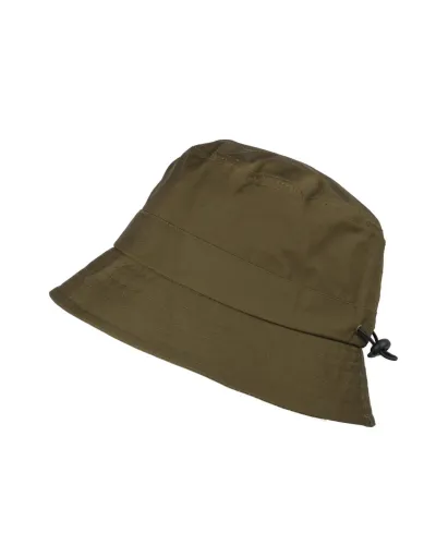 Khaki hat that folds into its built-in pocket - Toutacoo.