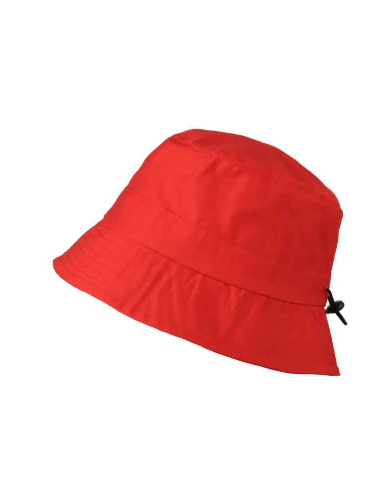 Roter Hut, zusammenfaltbar in integrierter Tasche – Toutacoo.