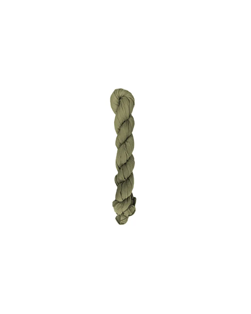 Khaki woven cotton scarf - Toutacoo Boutique
